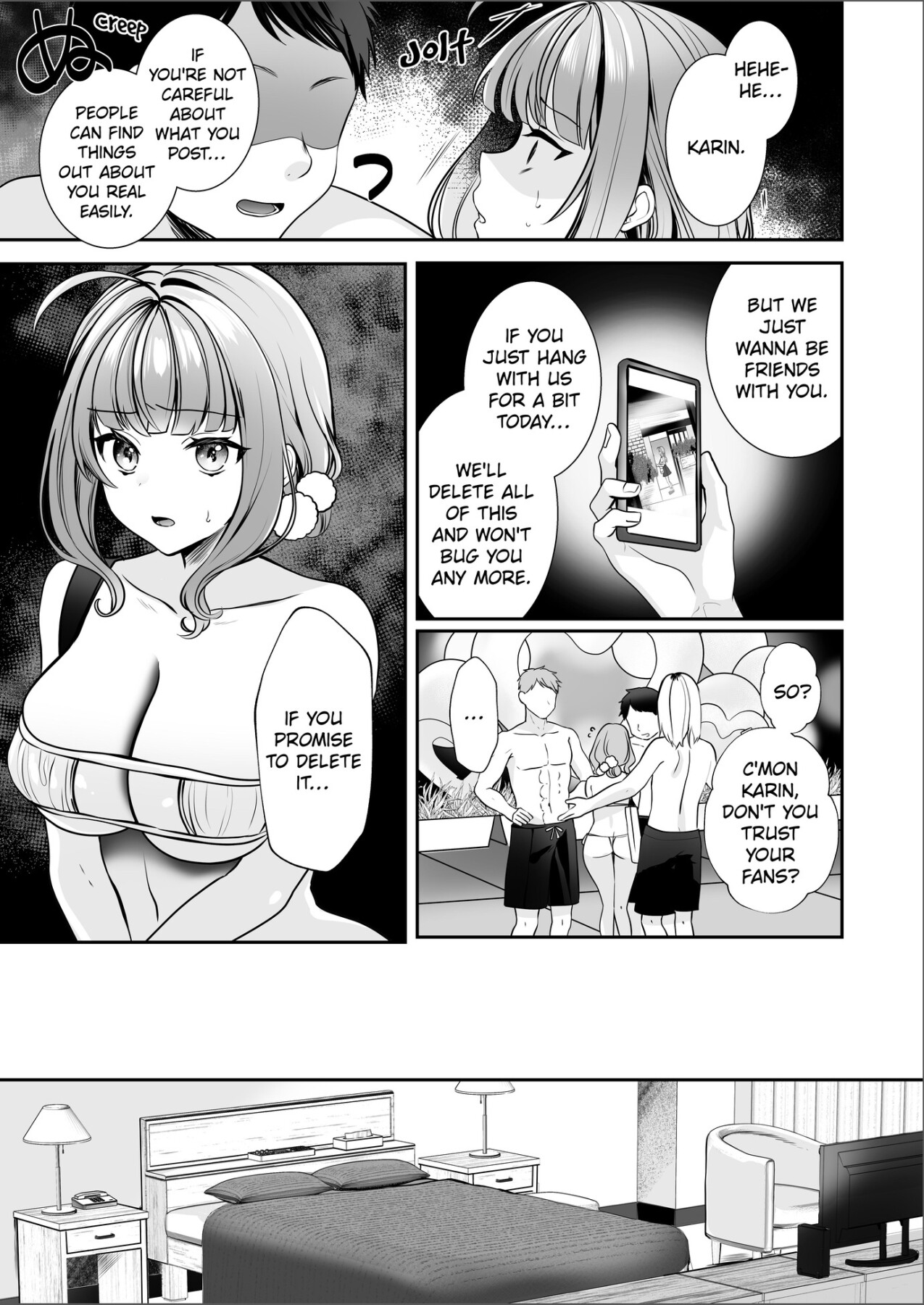 Hentai Manga Comic-Erotic Influencer Karin: Today, I'll Be Getting Fucked by My Subscribers.-Read-10